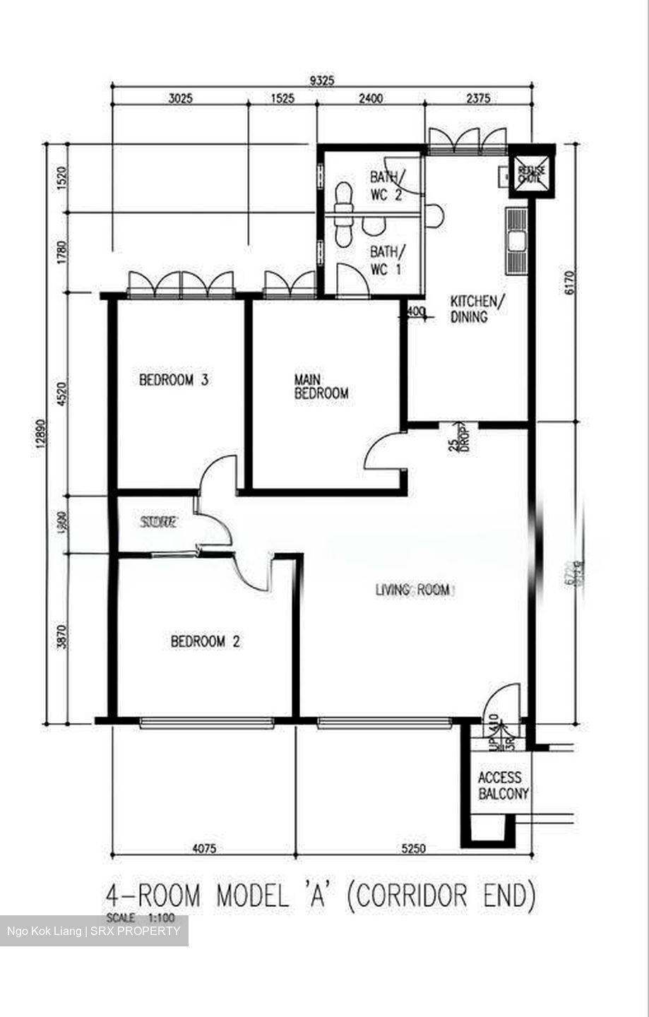 Blk 151 Woodlands Street 13 (Woodlands), HDB 4 Rooms #630712391